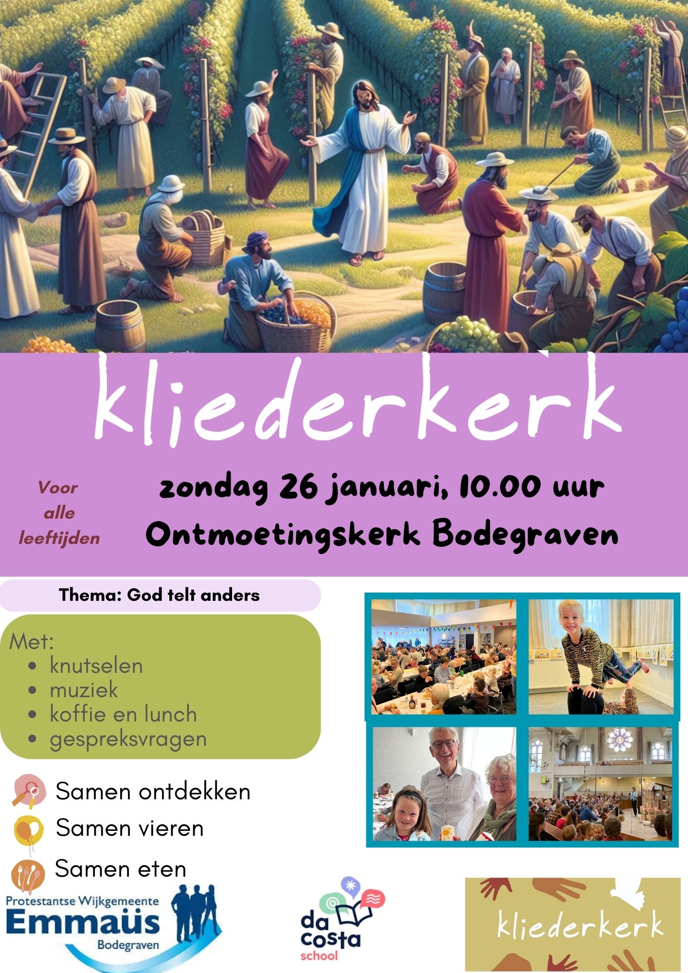 Kliederkerk 26 januari 2025